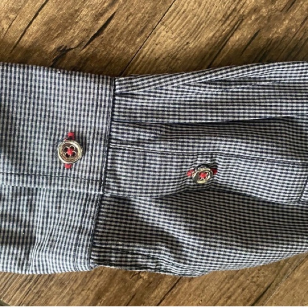 Men's Gray Button-Up Shirt CAVI M - Picture 5 of 7